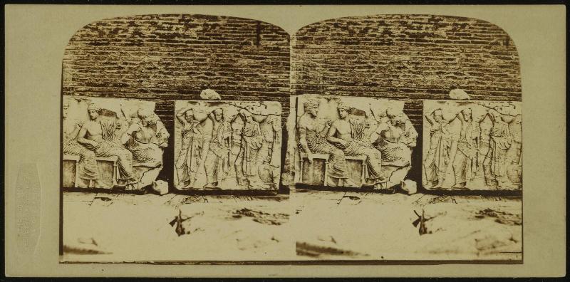 Athens. Bas Reliefs by Phidias, from the Parthenon