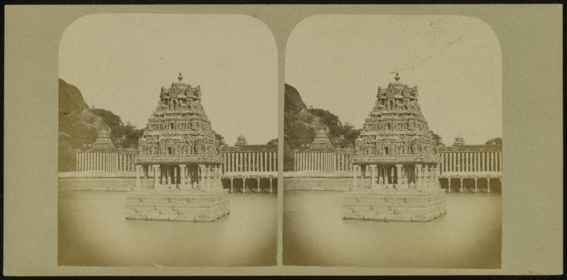 Mundupum in Stone Tank Belonging to Brahmin Pagoda, at Kuloogoo Mully