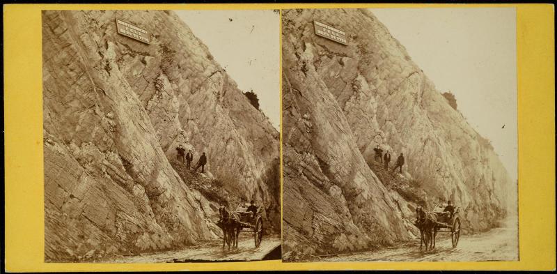 Quebec. The Rock Where Montgomery Fell.