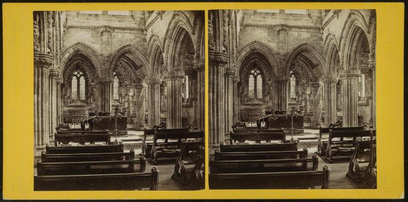Interior of Roslyn Chapel