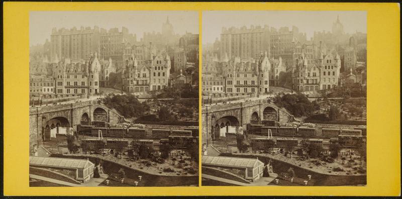 Waverley Bridge and Old Town, Edinburgh