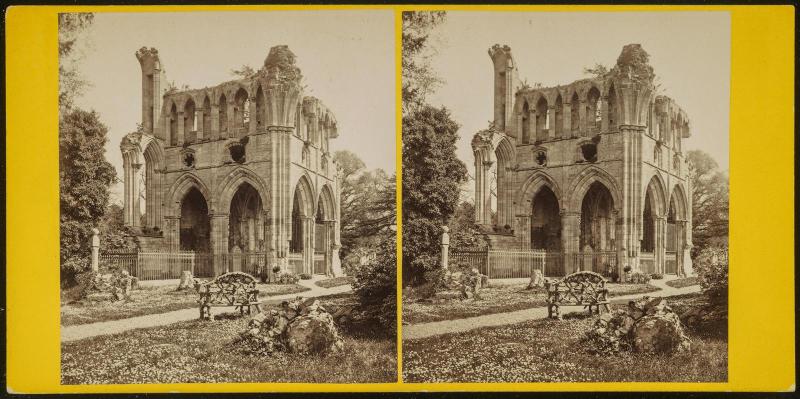 Dryburgh Abbey - Tomb of Sir Walter Scott
