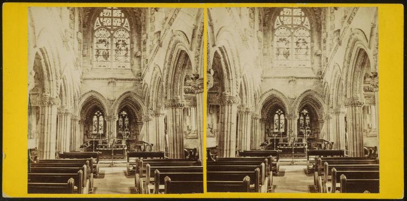 Interior of Roslyn Chapel