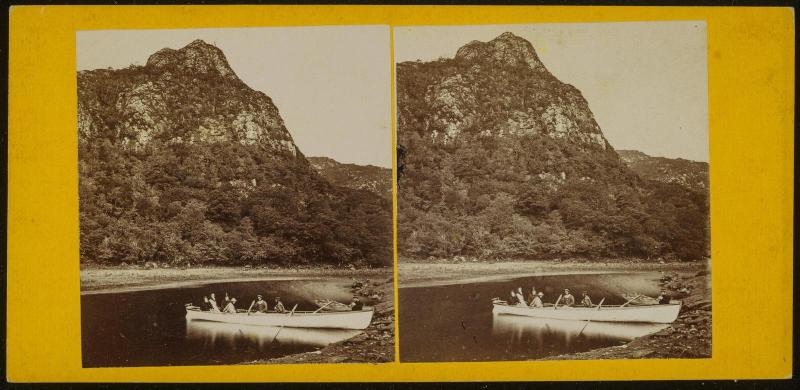 The Lakes of Killarney.  The Eagle's Nest Mountain.