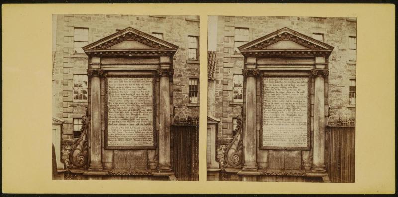 Martyr's Monument (Greyfriars)