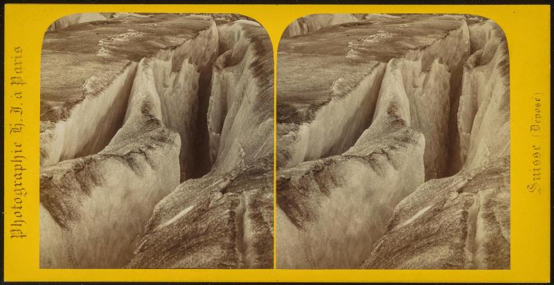 Crevasses à la Mer de Glace