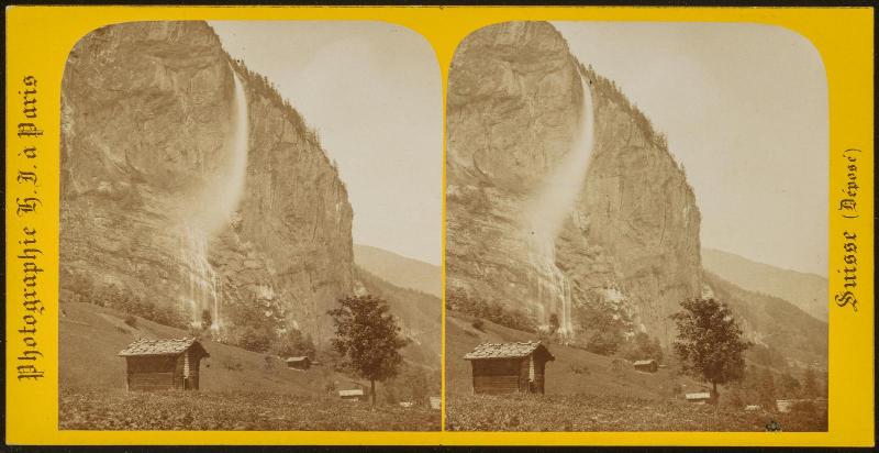 Le Staubbach, vu de la Route de Schmadribaen