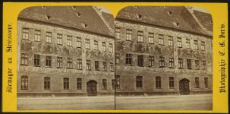 Augsbourg (Bavière). Peinture Murale à la Maison des Fugger