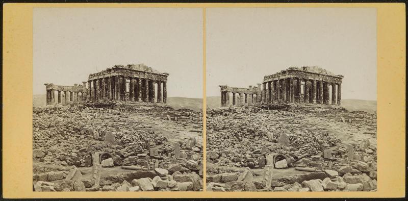 Athens - The Acropolis, the Summit Crowned with the Parthenon