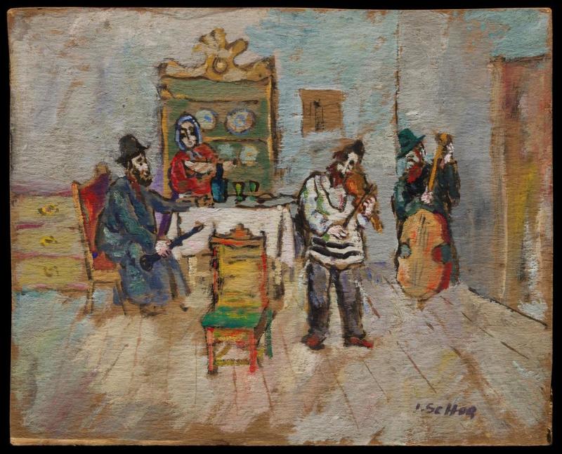 Musicians in an Interior