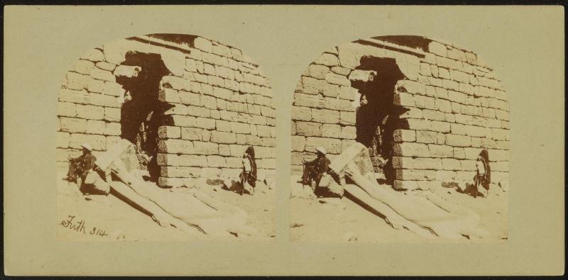 Egypt: The Temple of Waddy Sabooa, in Nubia; of the Time of Rameses the Great