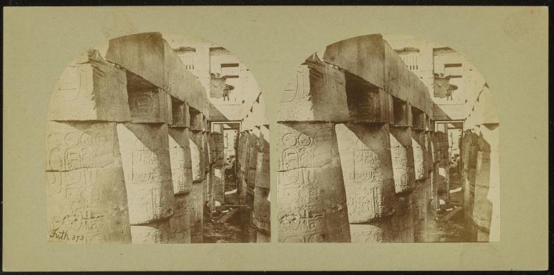 Egypt: Portion of the Great Hall of Columns at Karnac