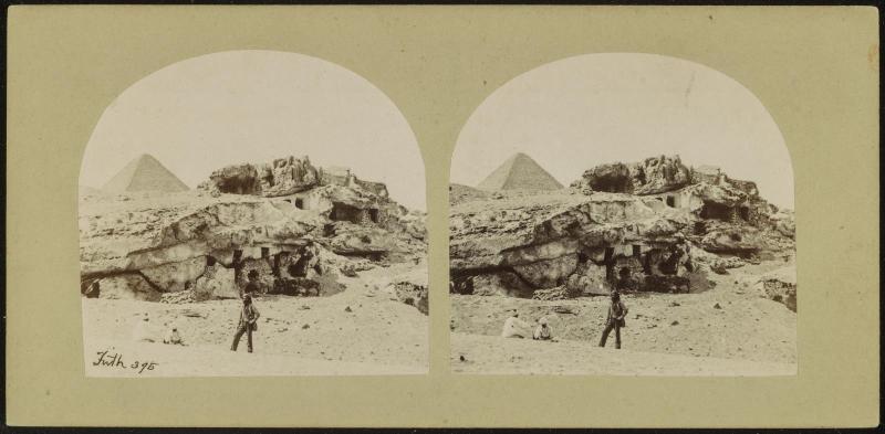 Egypt:  Rock Tombs, under the Great Pyramid at Geezeh