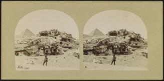Egypt:  Rock Tombs, under the Great Pyramid at Geezeh