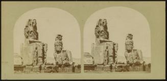 Egypt: The Colosii of the Plain, the Celebrated Statues of Memnon at Thebes