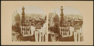 Egypt (Cairo): The Mosques of Mardani and Sultan Hassan.  City Walls, and General View looking S. W.