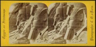 Détail au grand temple d'Abou Simbel