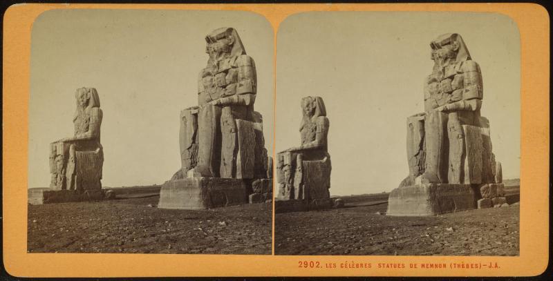 Les Célèbres Statues de Memnon (Thèbes)