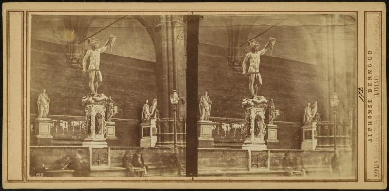 Florence: Loggia dei Lanzi. Benvenuto Cellini's Perseus