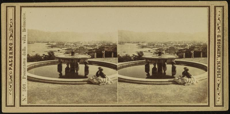 Panorama dalla villa Belmonte [Palermo]