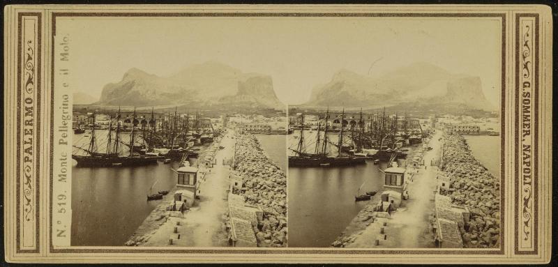 Monte Pellegrino e il Molo [Palermo]