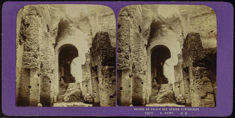 Ruines du Palais des Césars (Interieur) à Rome