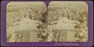Vue Générale de Rome Prise du Haut de la Coupole de Saint-Pierre
