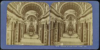 Intérieur de Saint-Pierre à Rome
