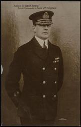 Admiral Sir David Beatty, British Commander in Battle off Heligoland