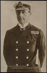 Admiral Sir John R. Jellicoe, In Supreme Command of the Home Fleets.