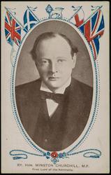 RT. HON. WINSTON CHURCHILL, M.P. First Lord of the Admiralty.