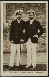 CZAR NICHOLAS II & PRINCE OF WALES.