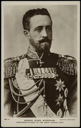 GRAND DUKE NICHOLAS. COMMANDER-IN-CHIEF OF THE GREAT RUSSIAN ARMY.