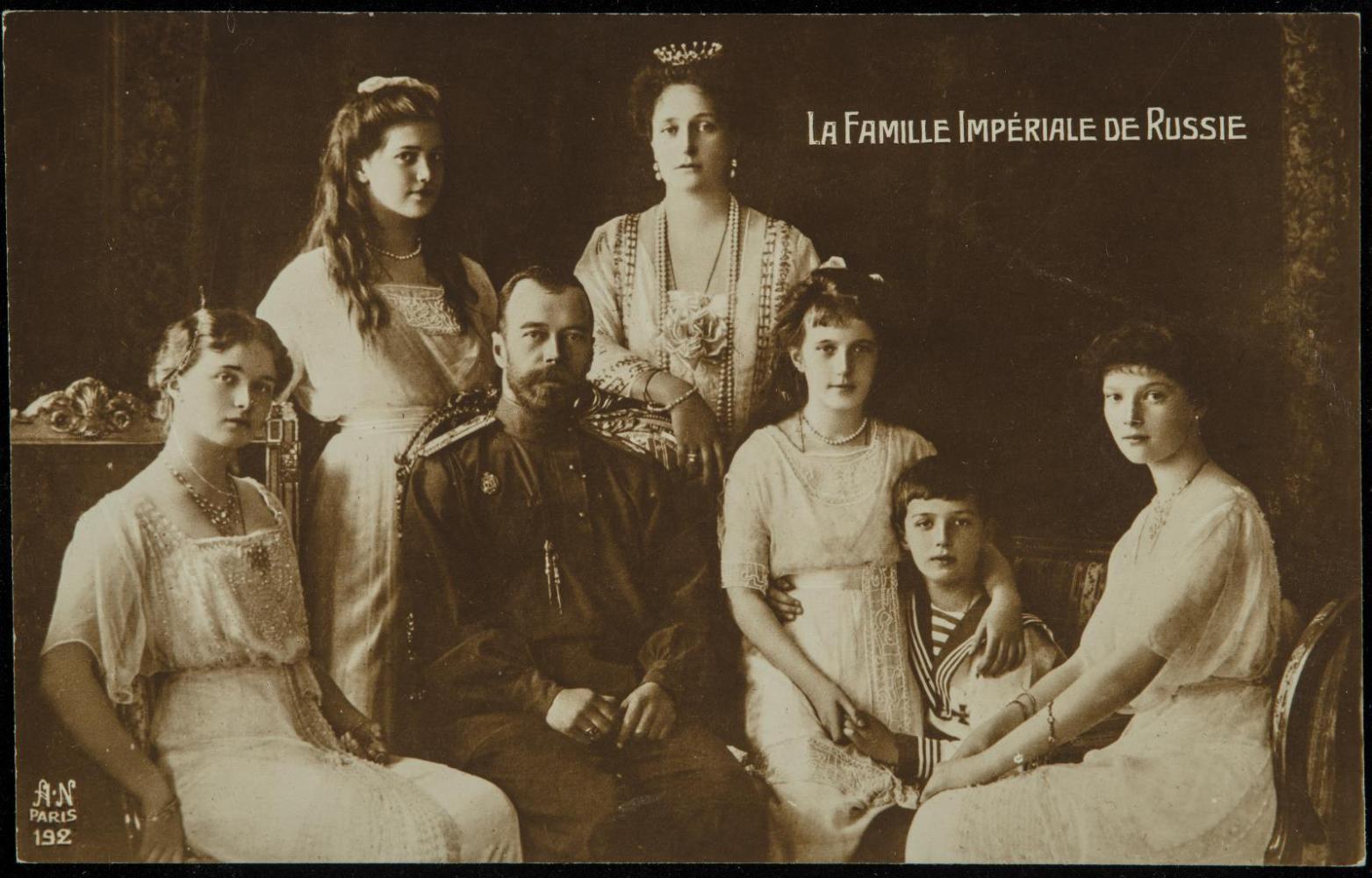 LA FAMILLE IMPÉRIALE DE RUSSIE