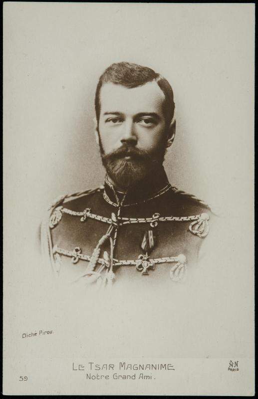 LE TSAR MAGNANIME. Notre Grand Ami.