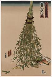 Burger and Bamboo Broom, from the series MacDonald's Hamburgers Invading Japan 1968
