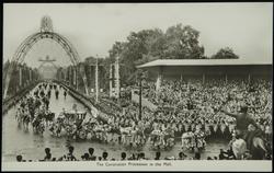 The Coronation Procession in the Mall.