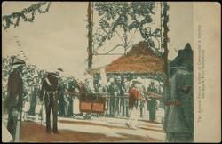 The Arrival Prince Arthur of Connaught & leaving the Black Pier Hongkong