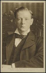 THE RT. HON. WINSTON CHURCHILL. FIRST LORD OF THE ADMIRALTY.
