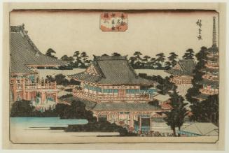 Kinryûzan Temple at Asakusa (Asakusa Kinryûzan), from the series Famous Places in the Eastern Capital (Tôto meisho)
