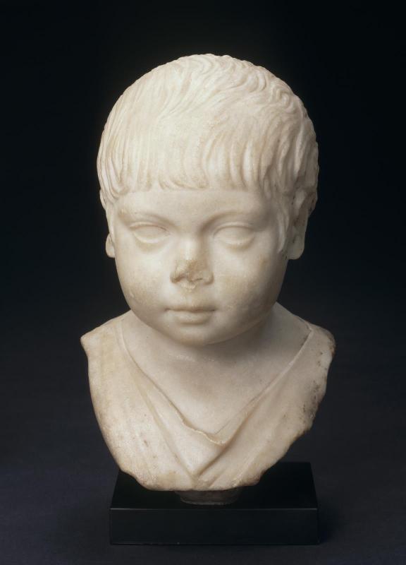 Bust of a young boy