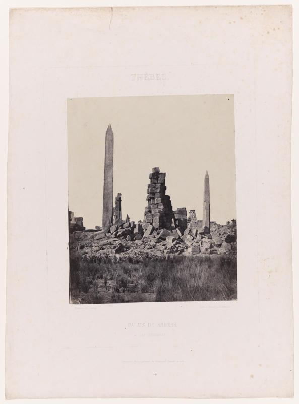 Palais de Karnak, les Obelisques