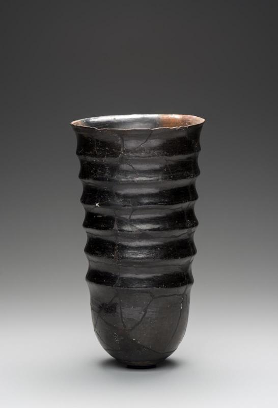 Rilled beaker