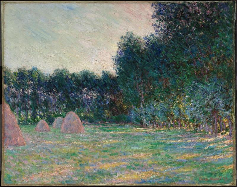 Meadow with Haystacks near Giverny