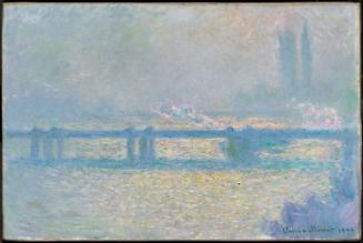 Charing Cross Bridge (overcast day), 1900