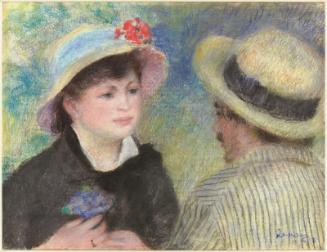 Boating Couple (said to be Aline Charigot and Renoir)