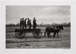 Boys on Wagon