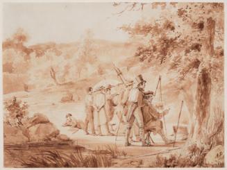 Painters from Lyon Working Outdoors