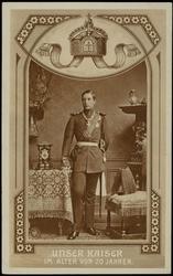 UNSER KAISER IM ALTER VON 20 JAHREN.
