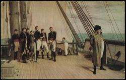 Napoleon on board the "Bellerophon." Sir W.Q.Orchardson, R.A.
